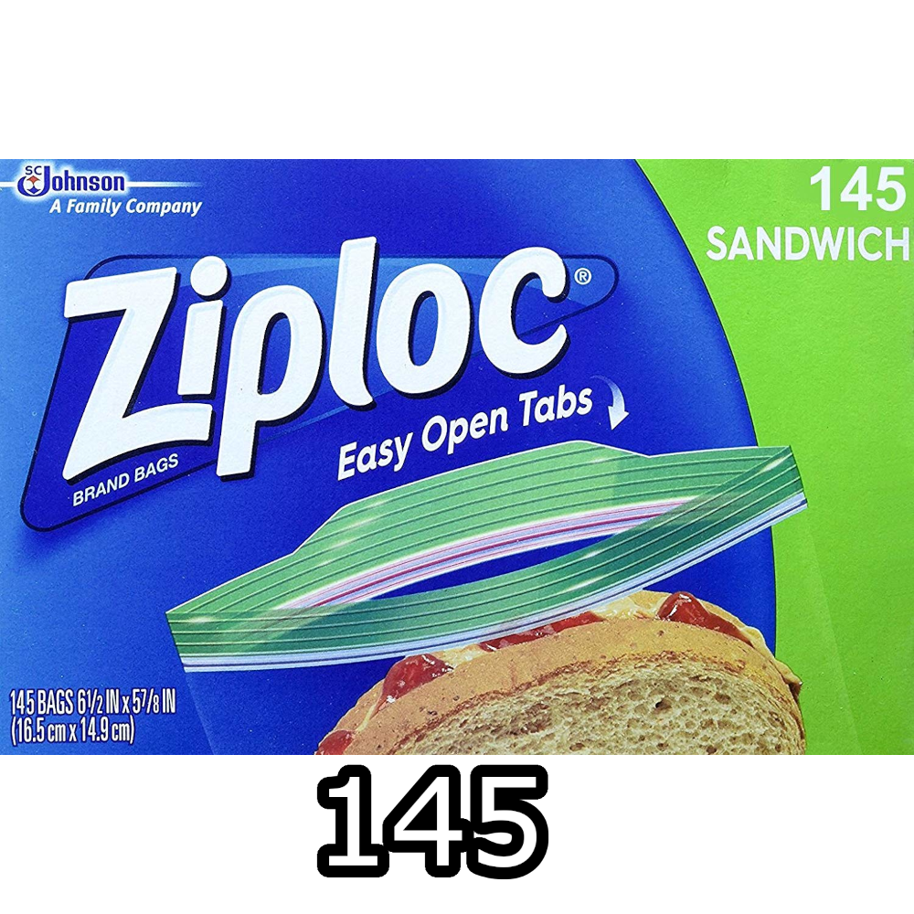 Ziploc 145 SANDWICH 145bags