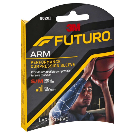 FUTURO SPORT ARM SLEEVE PERFORMACE COMPRESSION SMALL/MEDIUM 1 CT