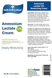 Medpura Ammonium Lactate Cream 12%