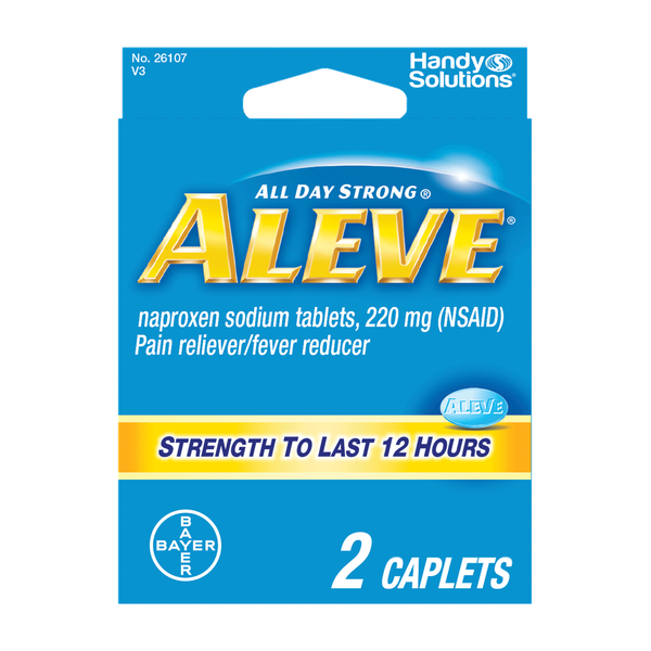 ALEVE 200MG CAPLETS 6 X 2 CT