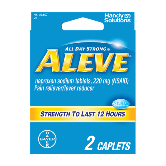 ALEVE 200MG CAPLETS 6 X 2 CT