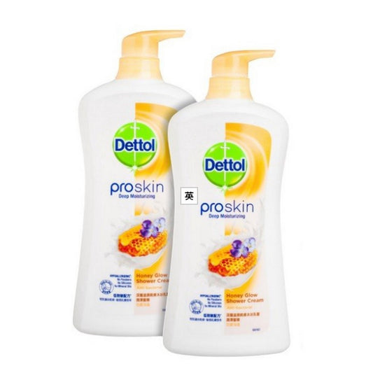 DETTOL Proskin Shower Cream Set 【Honey Glow】滴露沐浴露套装【潤澤蜜糖】