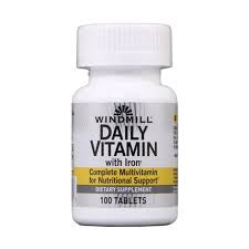 WINDMILL DAILY VITAMIN W/ IRON 100TBS