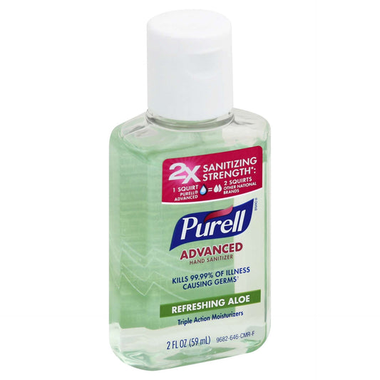 Purell Advanced Hand Sanitizer Refreshing Aloe 2 oz