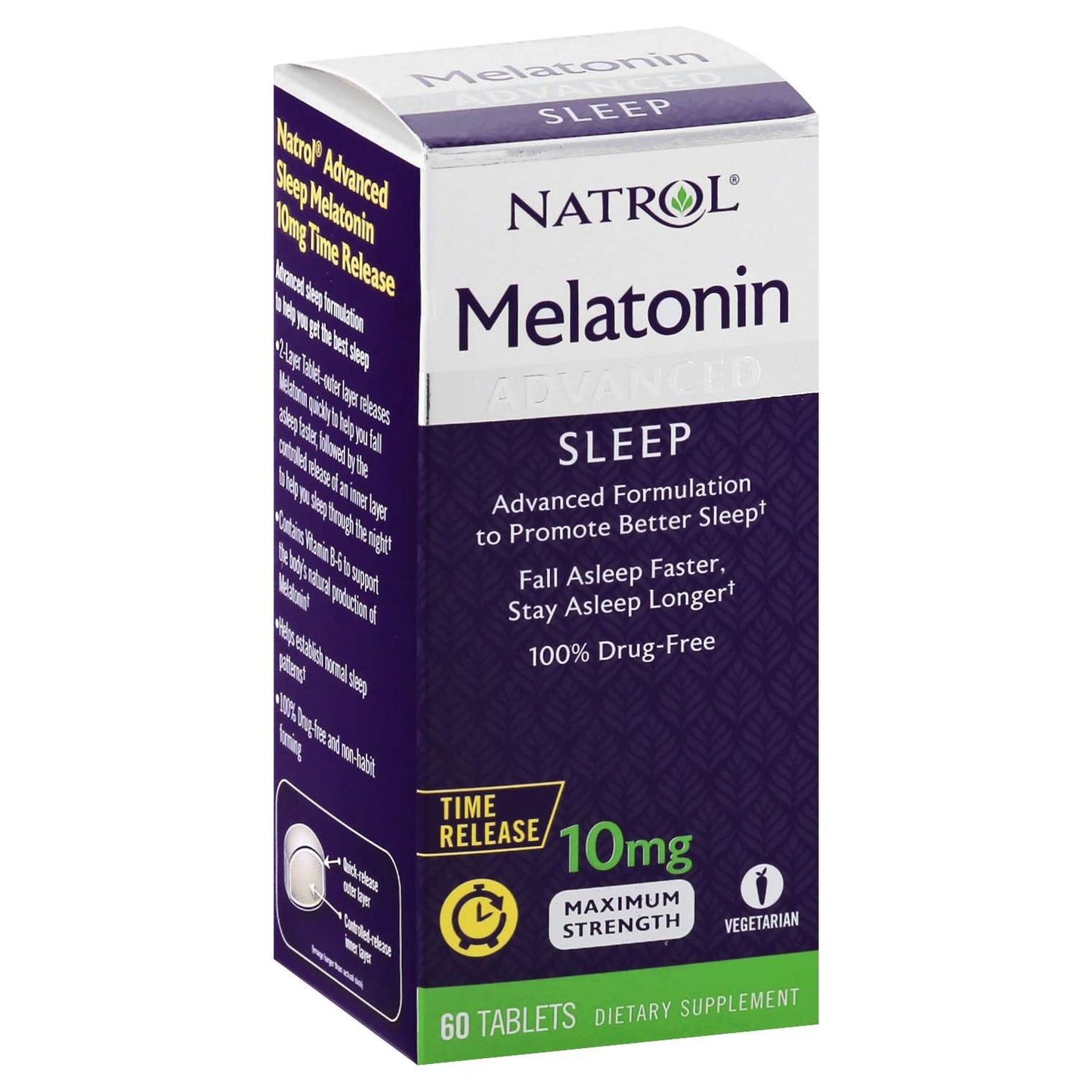 NATROL MELATONIN 10MG TABLETS 60 CT