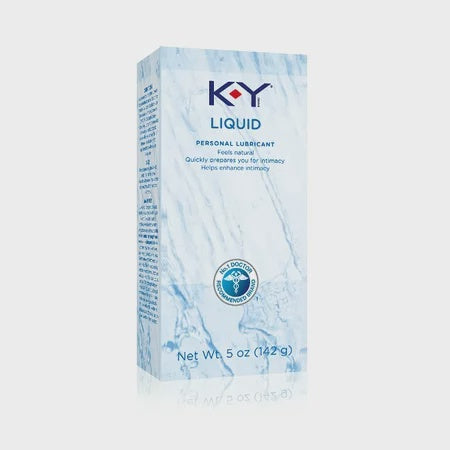 K-Y Liquid Water Based Natural Feeling Personal Lubricant - 4.5 Oz