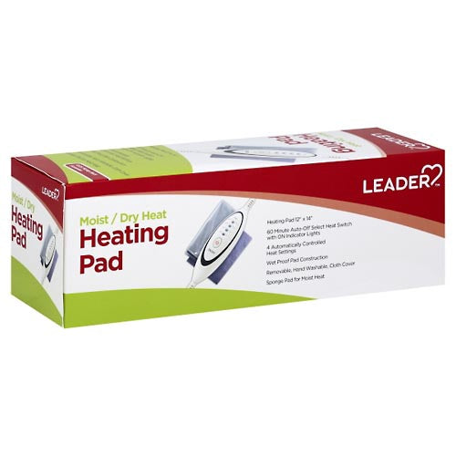 Leader Heating Pad Moist/Dry - 1 ea