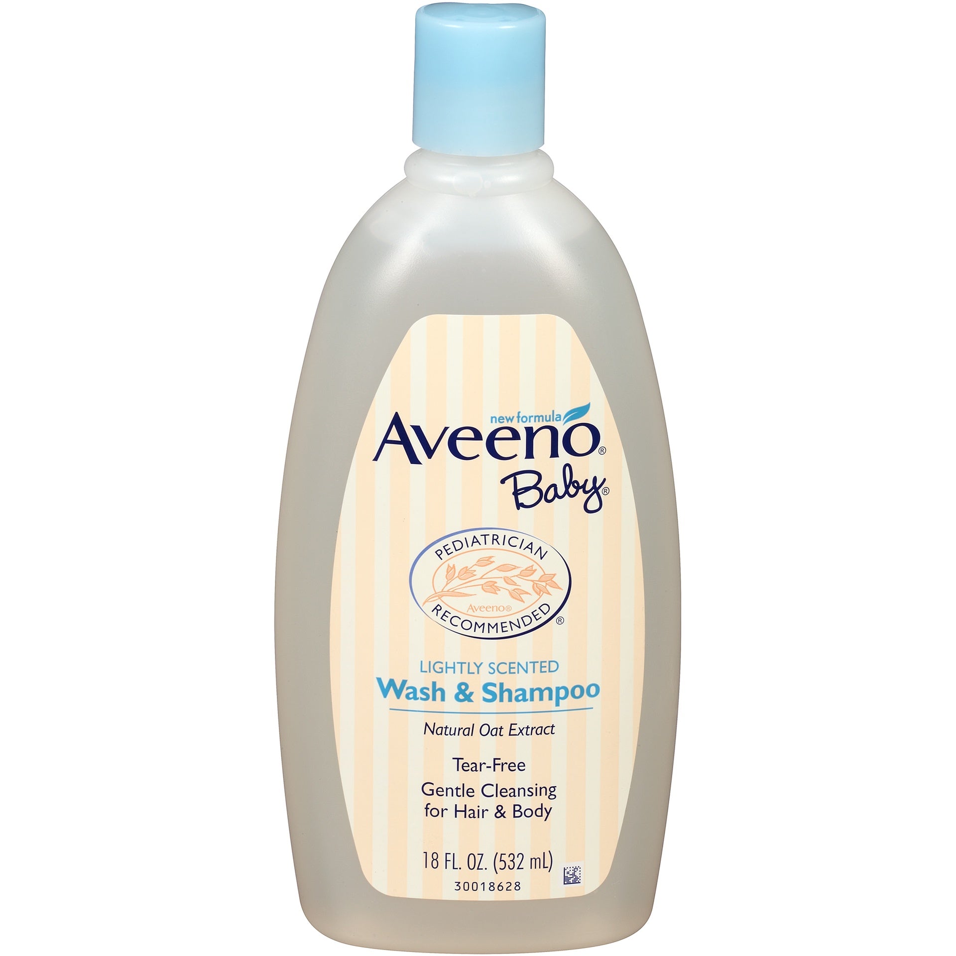 Aveeno Lightly Scented Baby Wash And Shampoo, Tear Free, 18 Oz