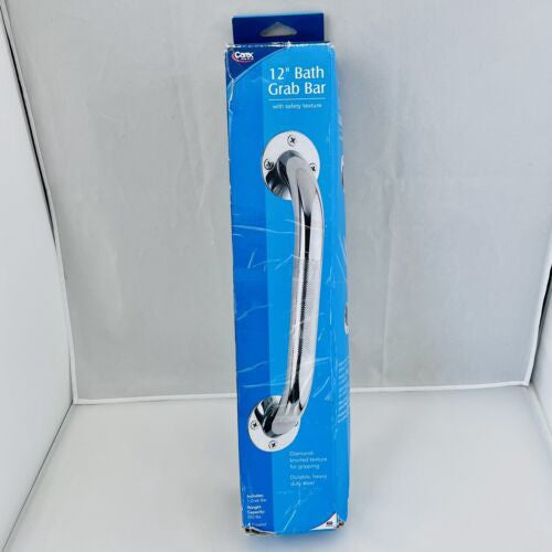 CAREX 18'' BATH GRAB BAR WITH SAFETY TEXTURE
