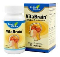 益脑灵™ (60粒) VitaBrain ™ - Brain Support Supplement 60 caps