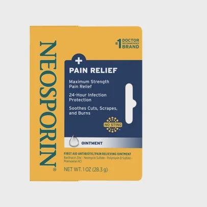 Neosporin Plus Maximum Strength Antibiotic Pain Relief Ointment - 1 oz