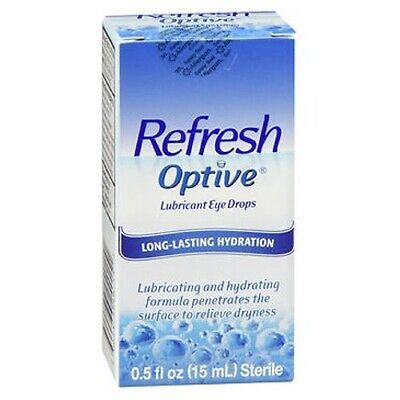 Refresh Optive Eye Drops - 0.5 fl oz. Bottle