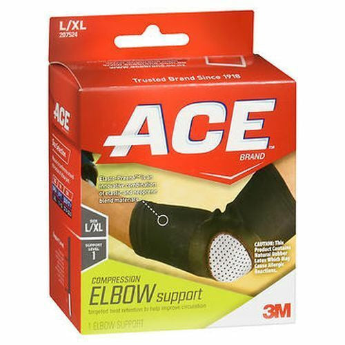 Ace Compression Elbow Support L/XL Level 1; 1 Each