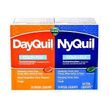 Vicks Dayquil/Nyquil Cold & Flu Liquicaps 48 ct