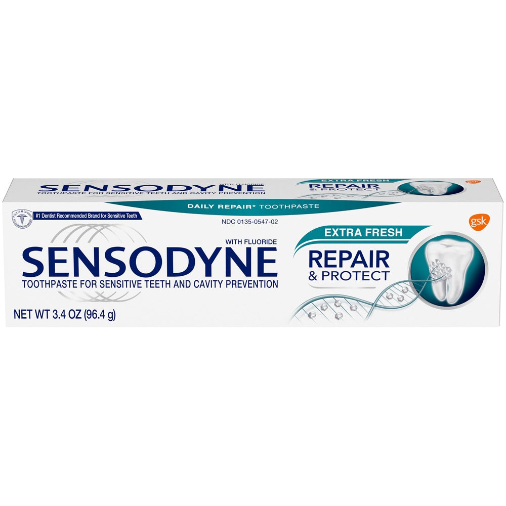 SENSODYNE TOOTHPASTE REPAIR & PROTECT EXTRA FRESH 3.4 OZ