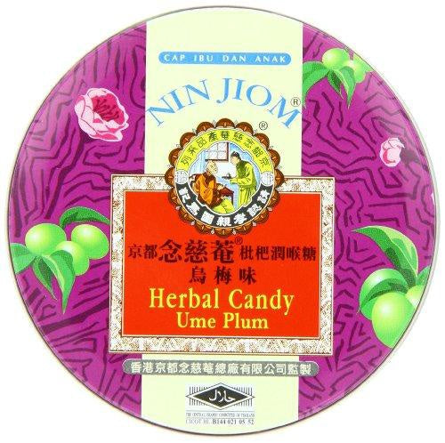 京都念慈庵-乌梅味Nin Jiom Herbal Candy, Ume Plum 2.11 oz (60g)