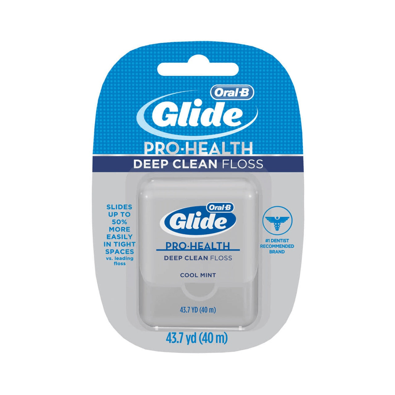 Oral-B Glide Pro-Health Cool Mint Deep Clean Floss 43.7 yd.