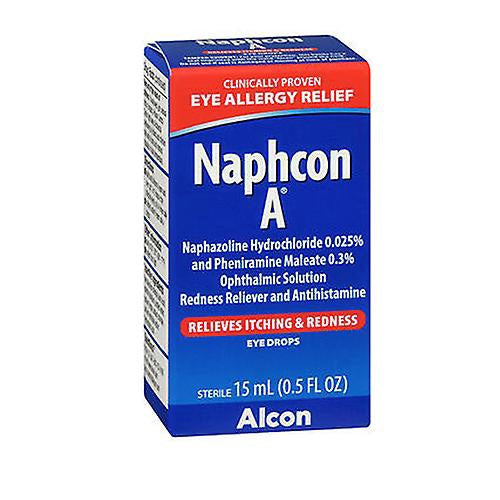 NAPHCON-A ALLERGY RELIEF EYE DROPS 0.50 OZ