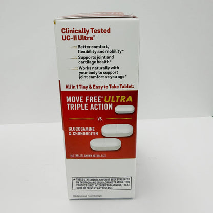 Move Free Ultra UC-II Suplemento Articular 75 cápsulas | Colágeno Ácido Hialurónico | Joint Supplement 75ct