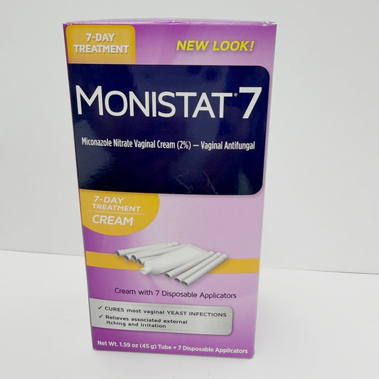 Monistat 7 Vaginal Antifungal Cream 2% 7-Day