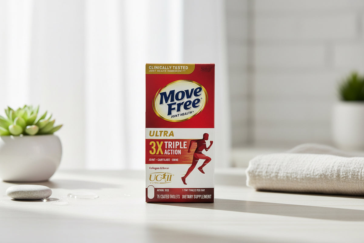 Schiff Move Free Ultra Triple Action - 75 tiny tablets