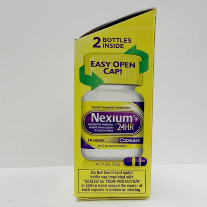 原研|耐信NEXIUM 24HR 艾司奥美拉唑20mg 缓释胶囊 28粒装 | 24小时持续抑酸缓解烧心