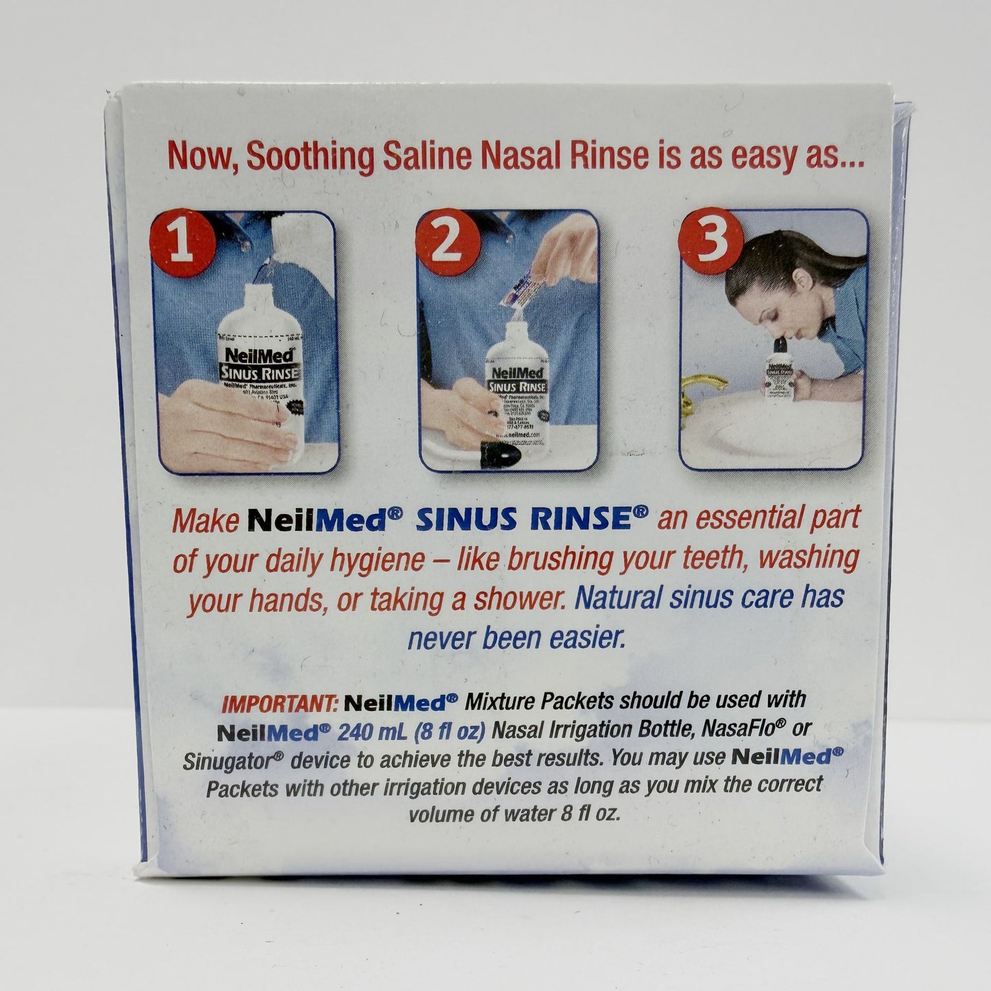 NeilMed Sinus Rinse OTC Nasal Irrigation Kit