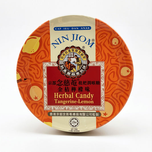 Nin Jiom Herbal Candy Tangerine-Lemon 60g