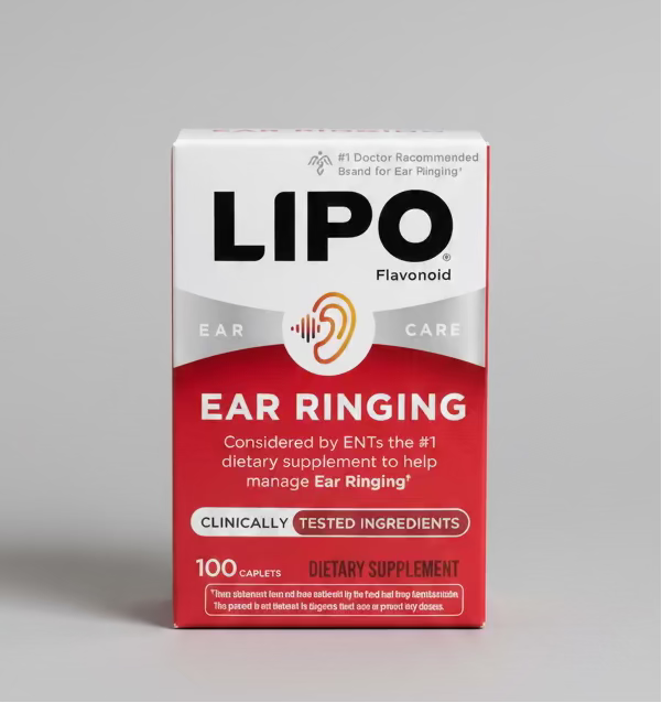 Lipo Flavonoid 耳鸣护理膳食补充剂 100粒 | 耳鼻喉科推荐 | Ear Ringing Dietary Supplement 100 Caplets