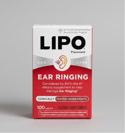Lipo Flavonoid 耳鸣护理膳食补充剂 100粒 | 耳鼻喉科推荐 | Ear Ringing Dietary Supplement 100 Caplets