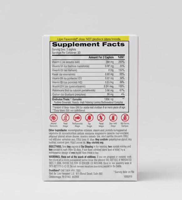 Lipo Flavonoid 耳鸣护理膳食补充剂 100粒 | 耳鼻喉科推荐 | Ear Ringing Dietary Supplement 100 Caplets