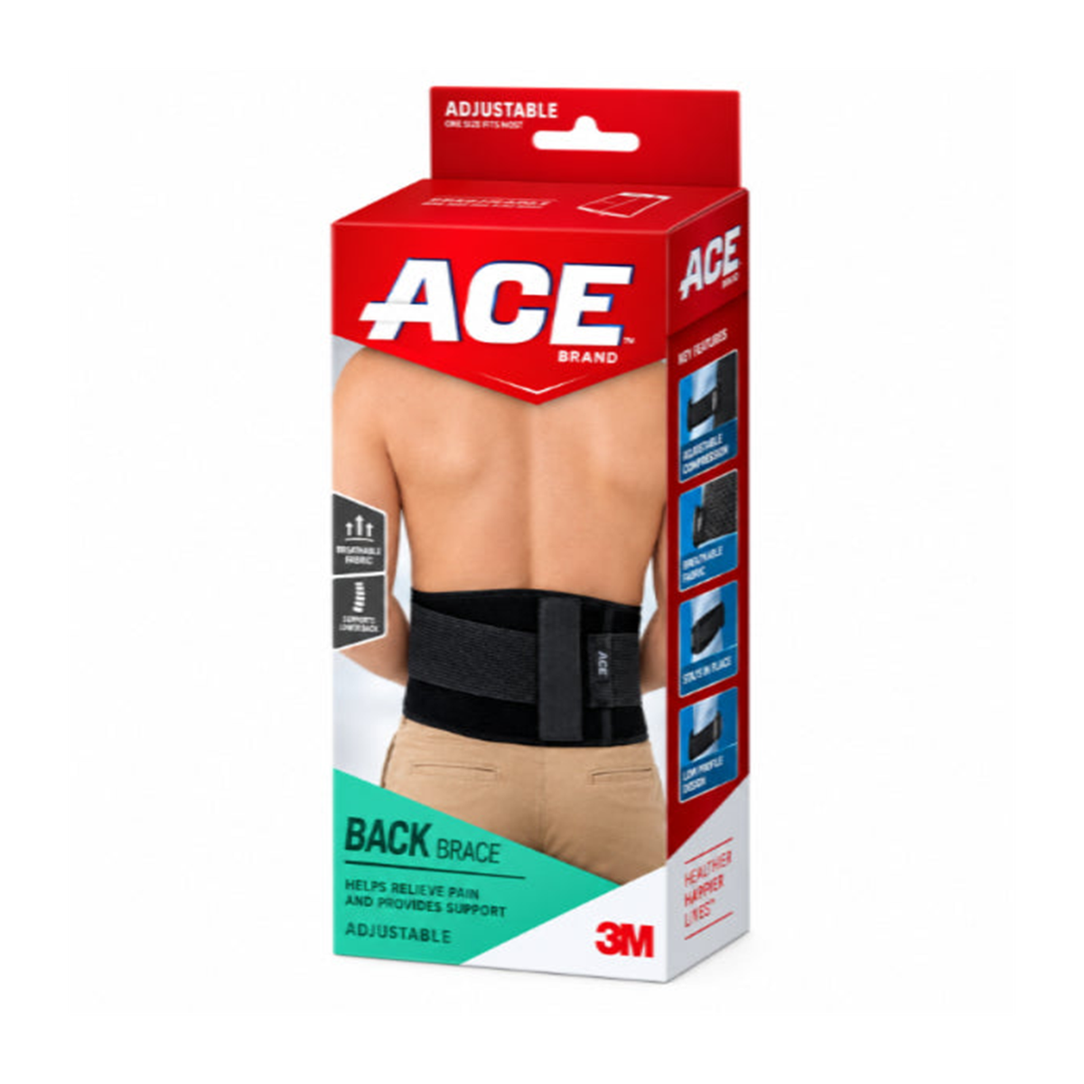Ace Back Brace Adjustable 1EA