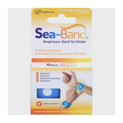 Sea-Band Children's Acupressure Wristbands, 1 Pair