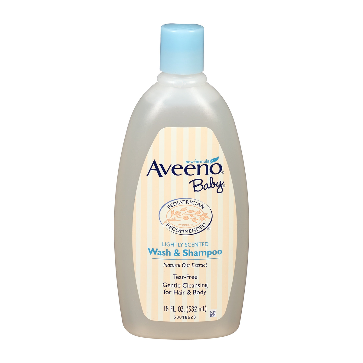 Aveeno Lightly Scented Baby Wash And Shampoo, Tear Free, 18 Oz