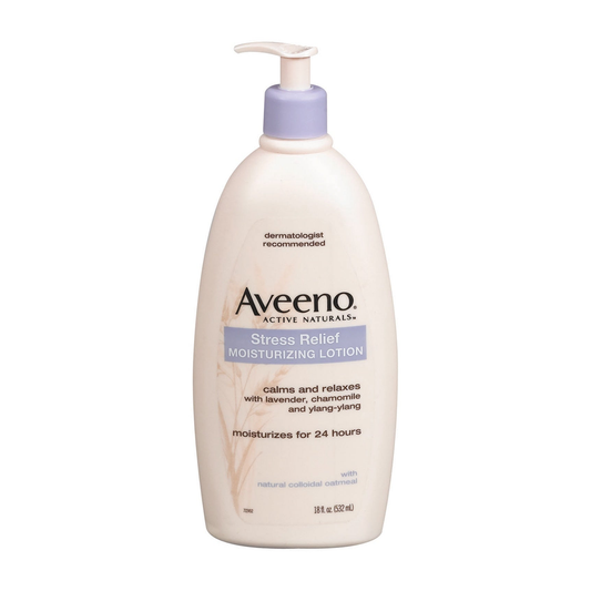AVEENO STRESS RELIEF MOISTURIZING LAVENDER SCENTED LOTION 18 FL OZ