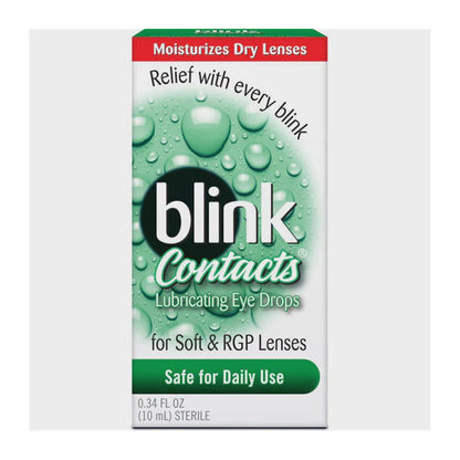 Blink Contacts Lubricating Eye Drops | 隐形眼镜润眼液 | 10 mL