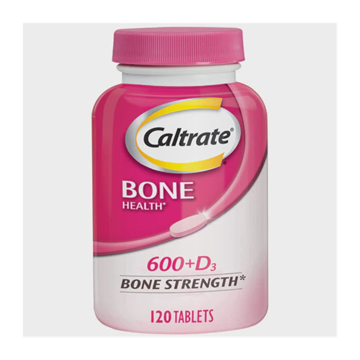 Caltrate 600 + D3 | 钙600mg+D3骨骼营养片 | 120 Tablets