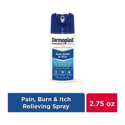 Dermoplast Pain, Burn & Itch Spray | 外用止痛止痒喷雾 | 3 oz