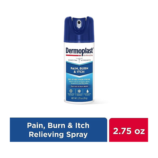Dermoplast Pain, Burn & Itch Spray | 外用止痛止痒喷雾 | 3 oz