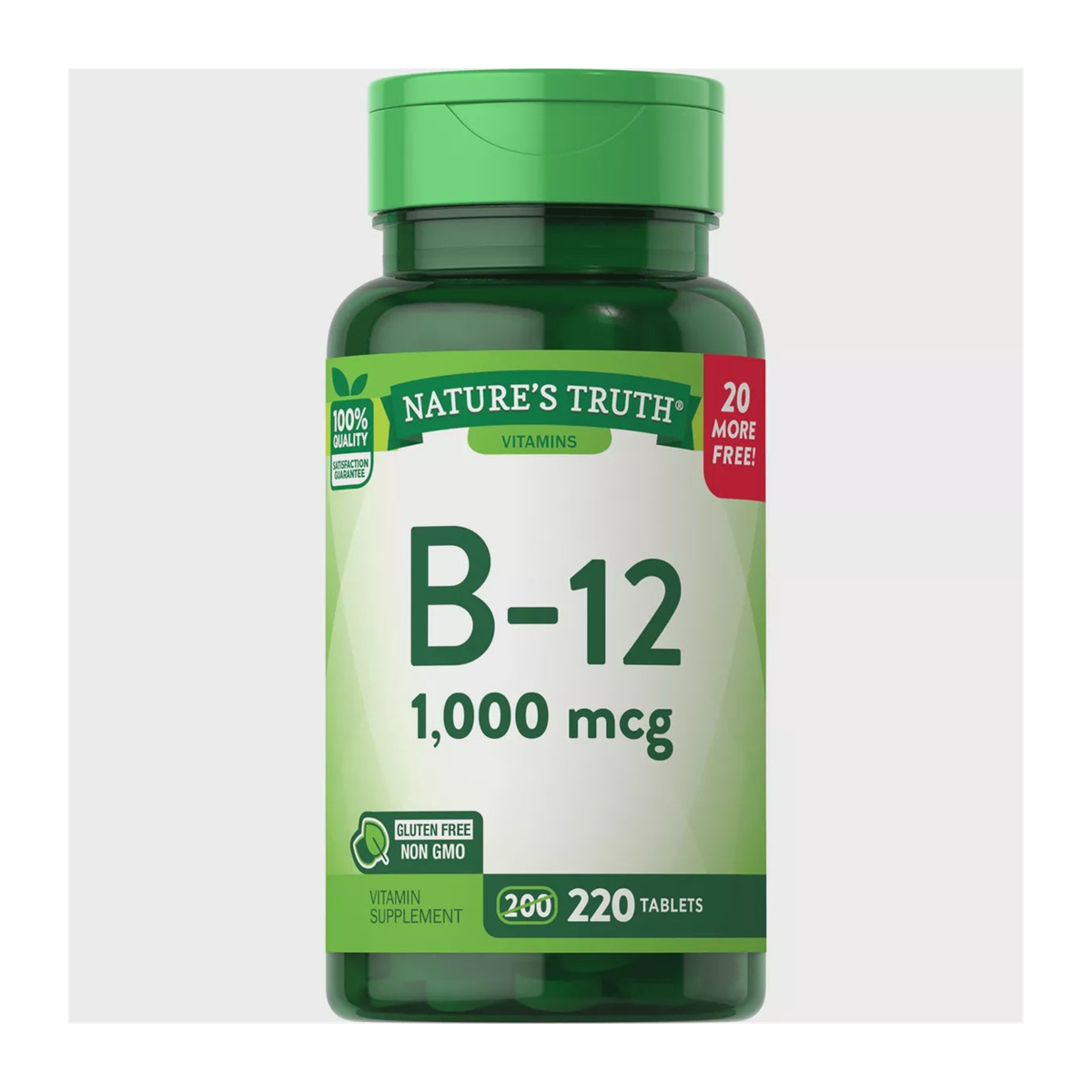 Nature's Truth 维生素B12 1000mcg 220片