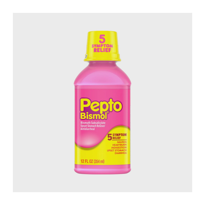 Pepto-Bismol Original Liquid | 胃肠不适与腹泻缓解液 原味 | 12 fl oz