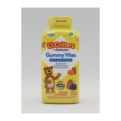 L'il Critters Gummy Vites Kids Multivitamin | 儿童复合维生素软糖 | 300 Gummies