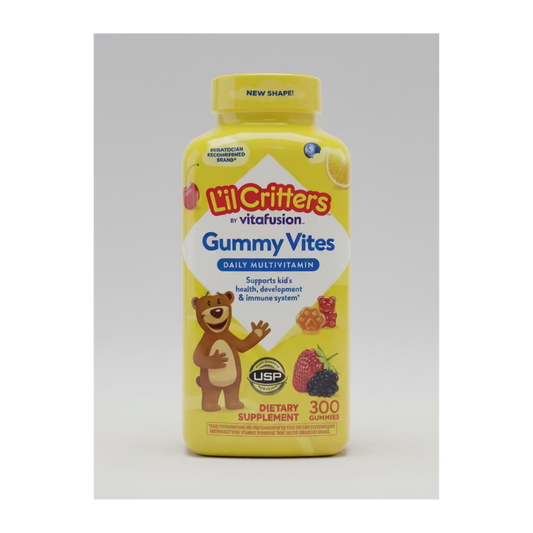 L'il Critters Gummy Vites Kids Multivitamin | 儿童复合维生素软糖 | 300 Gummies