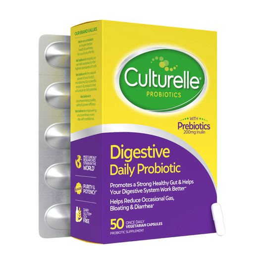 Culturelle Digestive Daily Probiotic | 每日消化益生菌 | 50 Vegetarian Capsules