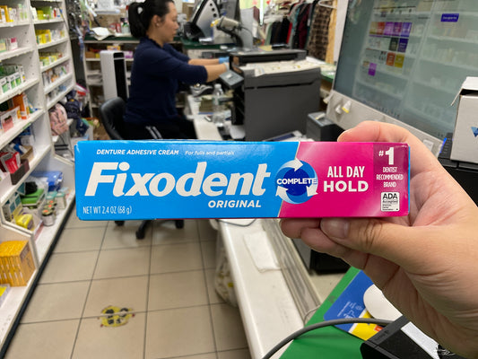 Fixodent Complete Original adhesivo dental, 2,4 oz