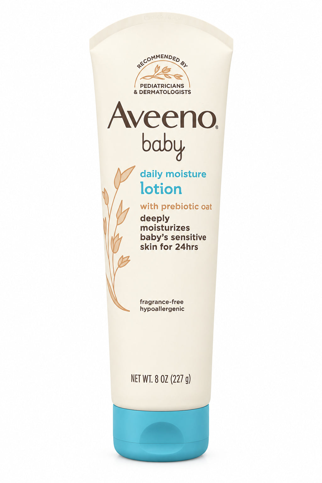 Aveeno Baby 艾惟诺婴儿日常润肤乳 227g | 益生元燕麦·无香精 | Daily Moisture Lotion 8 oz