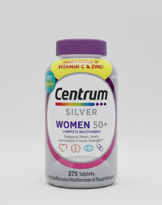 Centrum Silver Women 50+ Complete Multivitamin - 275 Tablets
