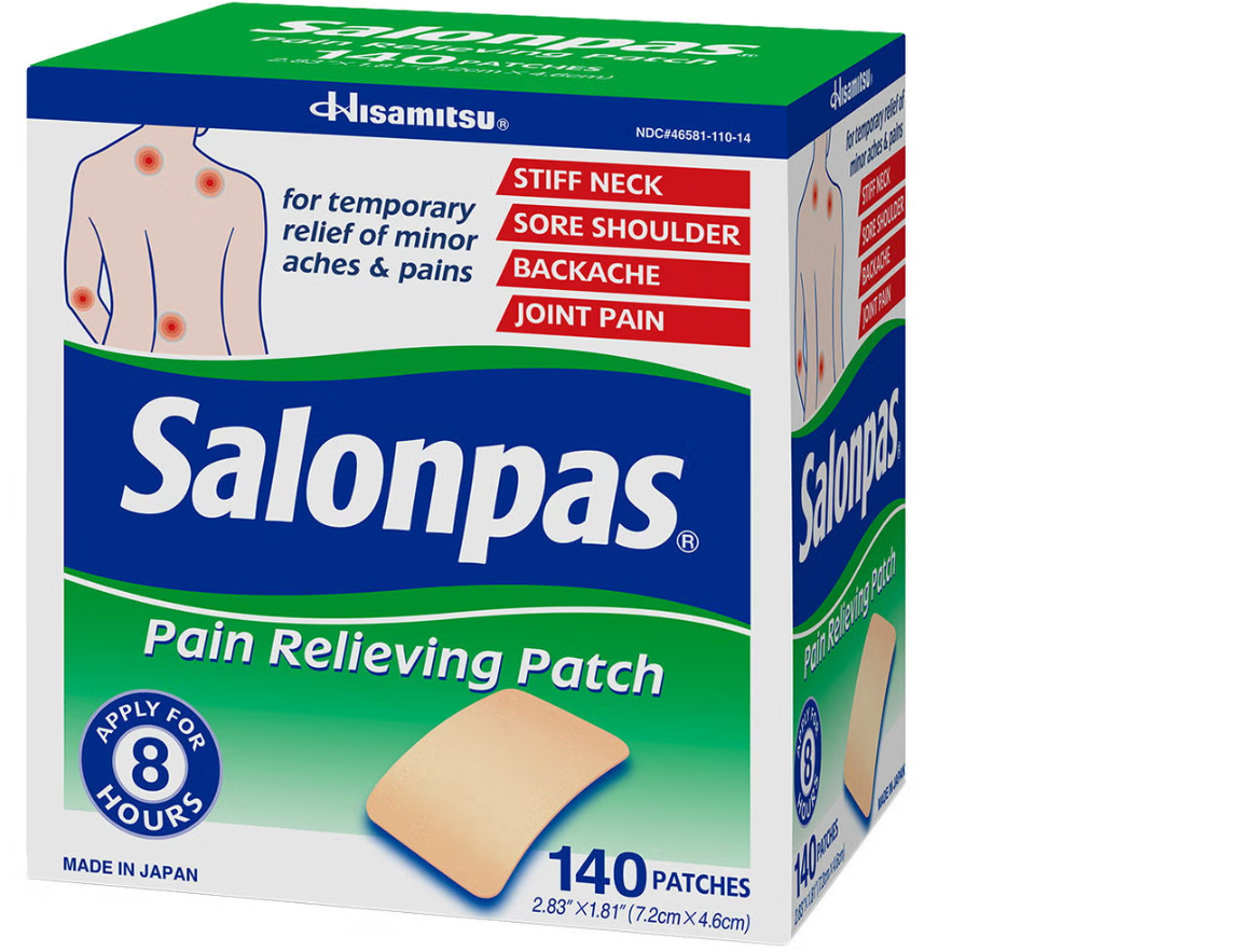 Salonpas Pain Relieving Patch 140 patches