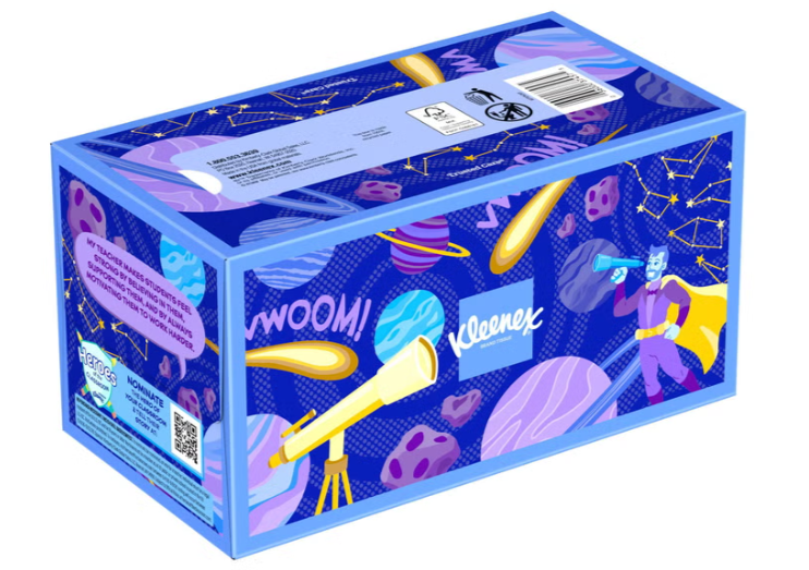 Kleenex Trusted Care Facial Tissue, 2-Ply, 230-count