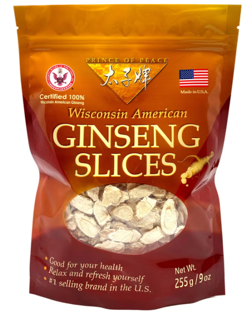 Prince of Peace Ginseng Root Slices, 9 oz.